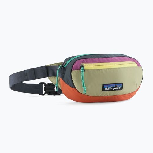Ľadvinka Patagonia Terravia Mini Hip patchwork/gumtree green