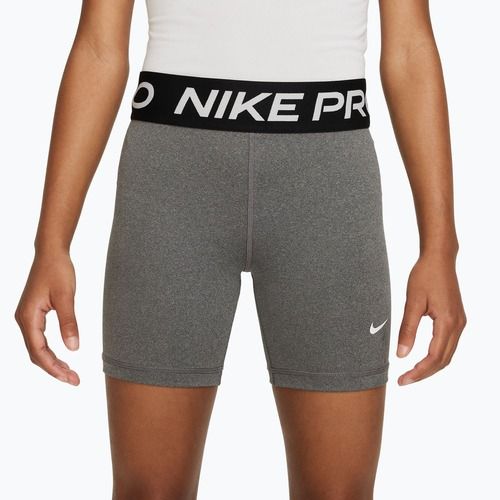 Detské šortky Nike Pro Dri-Fit 5" carbon heather/white
