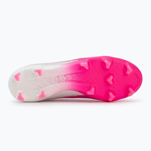 Futbalové kopačky New Balance Furon Pro V8 FG pink heat/sea salt/gold metallic