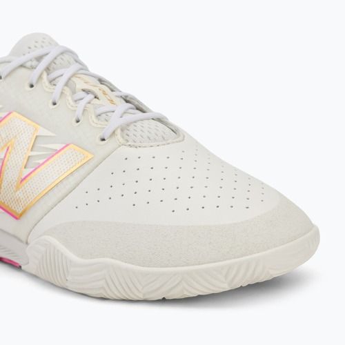 Futbalové kopačky New Balance Furon Pro V8 IN pink heat/sea salt/gold metallic