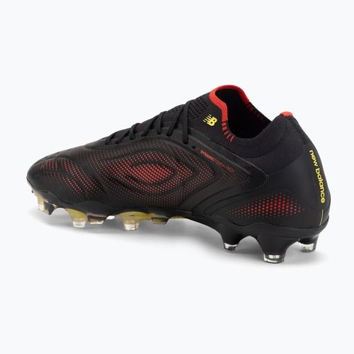 Futbalové kopačky New Balance Tekela Elite Low V5 FG black 100/punch yellow/fire cracker