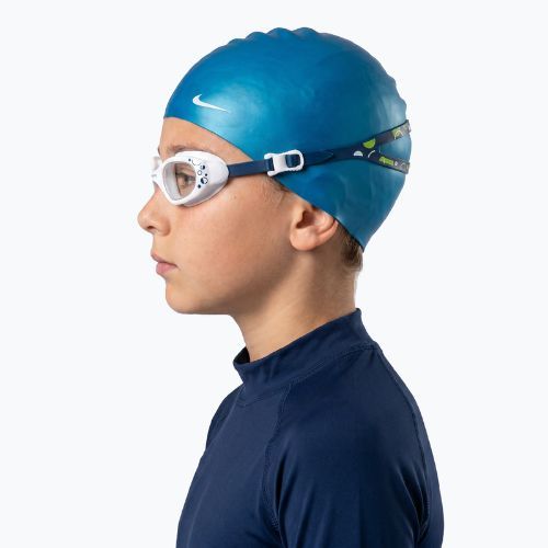 Detské plavecké okuliare AQUASTIC Spinny blue
