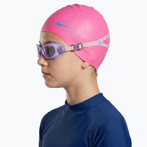 Detské plavecké okuliare AQUASTIC Spinny purple