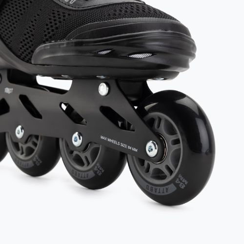 Pánske kolieskové korčule ATTABO OneFoot Fitgo system black