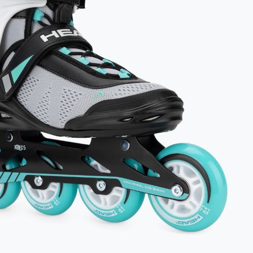 Dámske kolieskové korčule HEAD Essence 84 green