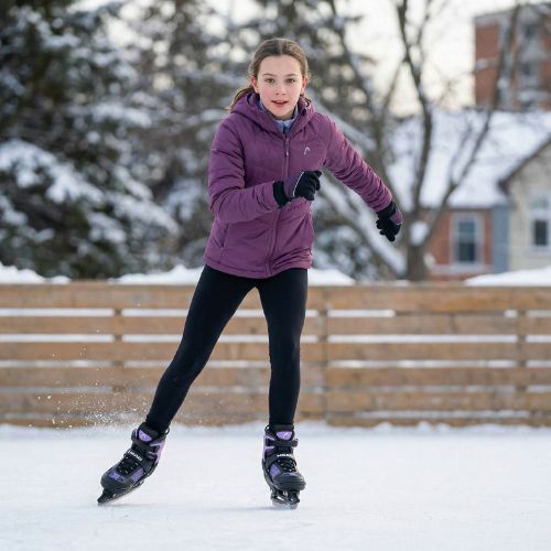 Detské kolieskové korčule HEAD Galaxy 2w1 purple