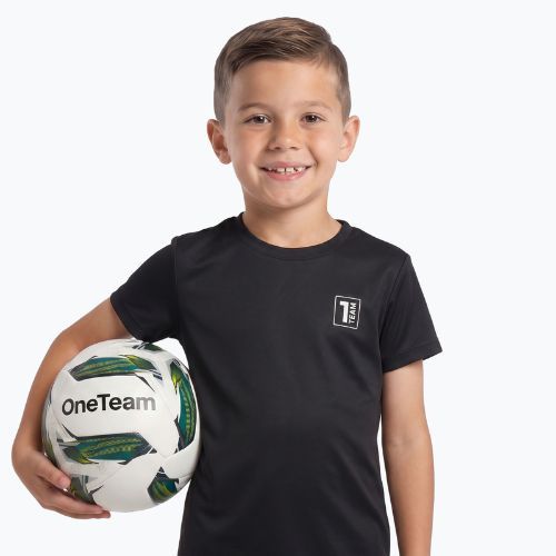 Detská futbalová súprava OneTeam Precision Set tričko a šortky čierna