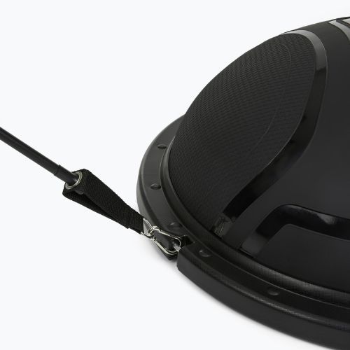Gymnastická lopta XTREXO proFIT s gumami čierna