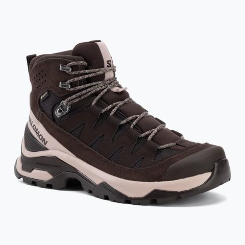 Dámske trekingové topánky Salomon Quest Echo GTX blkcof/shadow/blac
