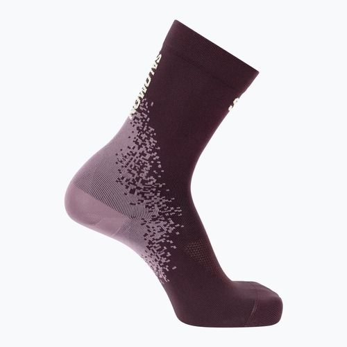 Ponožky Salomon Gravel Crew butterfly/dusky orchid/huckleberry