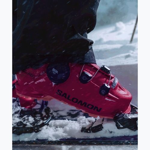 Pánske lyžiarske topánky Salomon S/Lab Shift Alpha Boa 140 raspberry/black/pansy