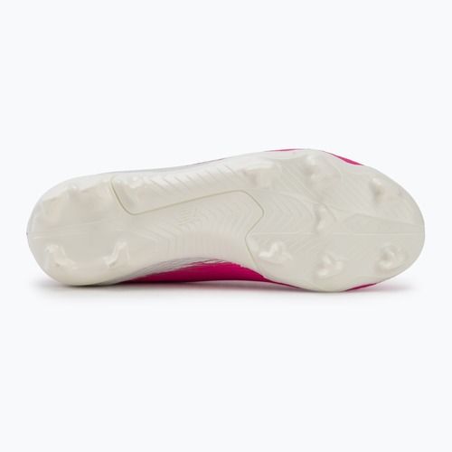 Detské kopačky New Balance Furon Team V8 FG pink heat/sea salt/gold metallic