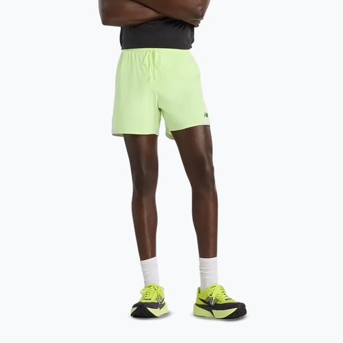 Pánske bežecké šortky New Balance Run Essentials 5" afterglow