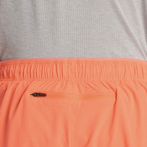 Pánske šortky New Balance RC Seamless 5" tangerine heat