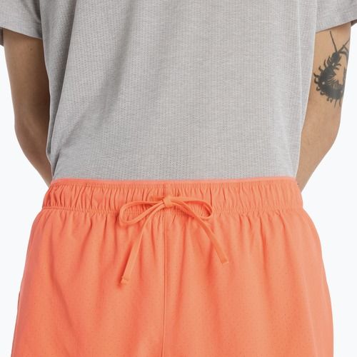 Pánske šortky New Balance RC Seamless 5" tangerine heat