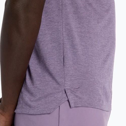 Pánske tričko New Balance Athletics Run candied violet heather