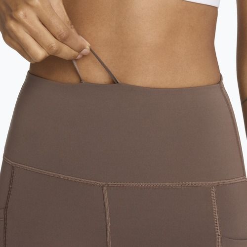 Dámske bežecké legíny New Balance Sleek Pocket High Rise cortado