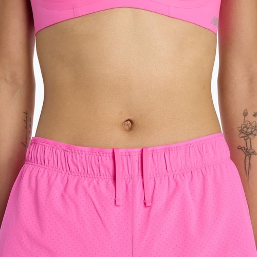 Dámske šortky New Balance RC Seamless 3" pink heat