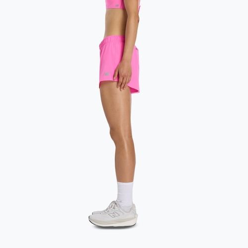 Dámske šortky New Balance RC Seamless 3" pink heat