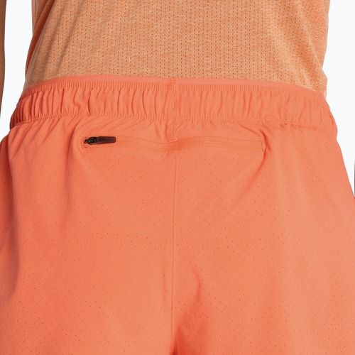 Dámske šortky New Balance RC Seamless 3" tangerine heat