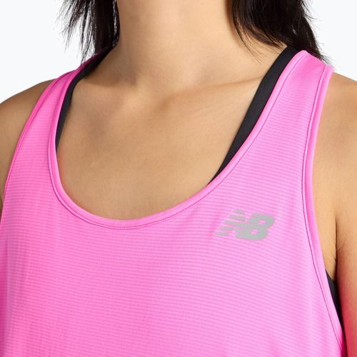 Dámske bežecké tričko New Balance Sport Essentials Tank pink heat