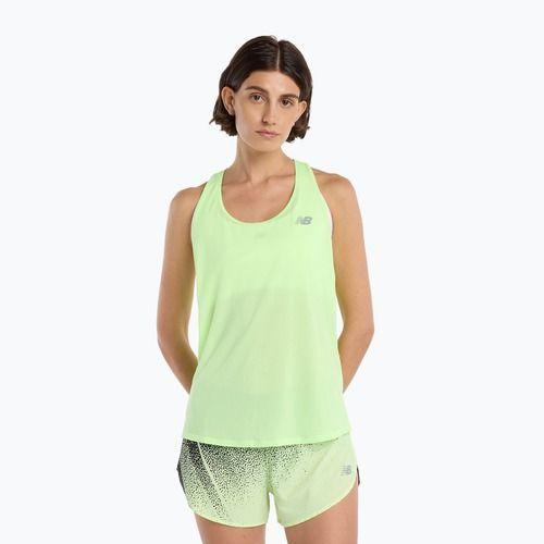 Dámske tričko New Balance Athletics Tank afterglow heather