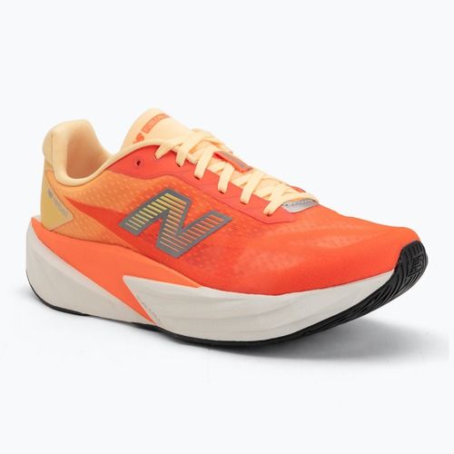 Pánske bežecké topánky New Balance FuelCell Rebel V5 tangerine heat/silver metallic
