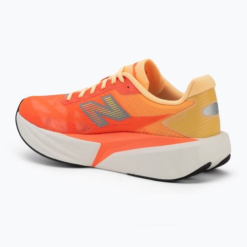 Dámske bežecké topánky New Balance FuelCell Rebel V5 tangerine heat/silver metallic