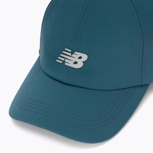 Šiltovka New Balance 6 Panel Performance V 2.0 big teal