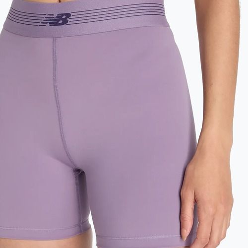 Dámske šortky New Balance AC Fitted 5" candied violet