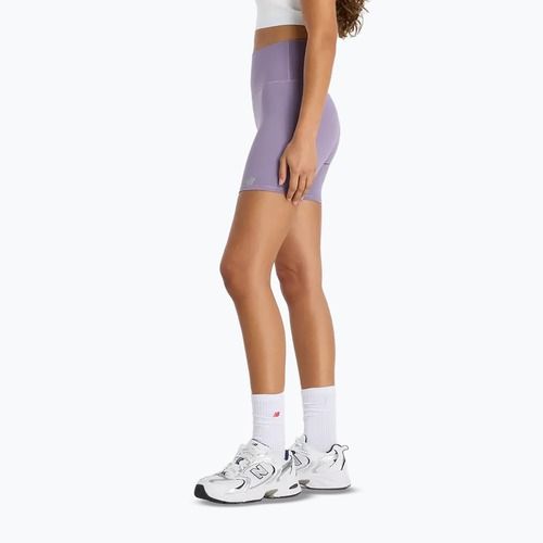 Dámske šortky New Balance Harmony High Rise candied violet
