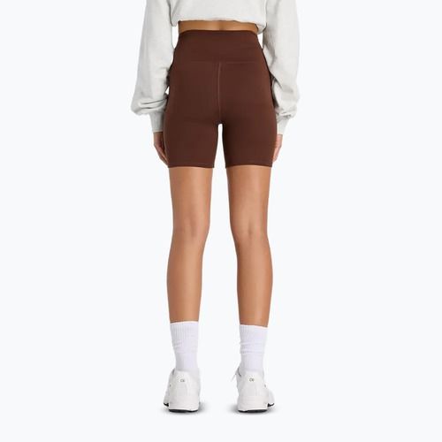 Dámske šortky New Balance Harmony High Rise pumpernickel