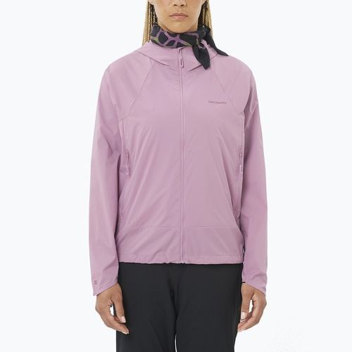 Dámska vetrovka Salomon Outwind Full Zip valerian