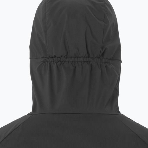 Pánska vetrovka Salomon Outwind Full Zip deep black
