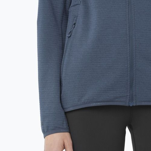 Dámska fleecová mikina Salomon Lightwarm Full Zip blue nights