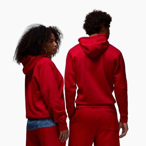 Pánska mikina Jordan Brooklyn Fleece gym red/white