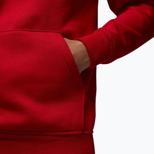 Pánska mikina Jordan Brooklyn Fleece gym red/white