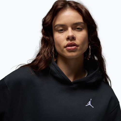 Dámska mikina  Jordan Brooklyn Fleece Hoodie black/white