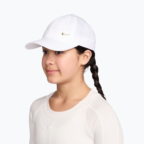 Detská šiltovka Nike Dri-FIT Club white/flt gold