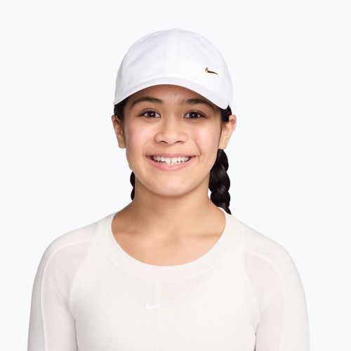 Detská šiltovka Nike Dri-FIT Club white/flt gold