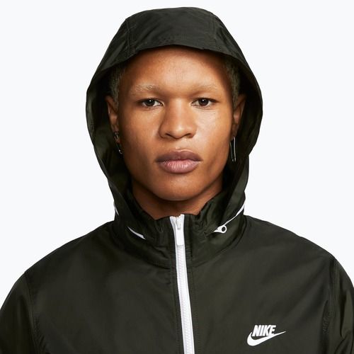 Pánska tepláková súprava Nike Sportswear Club Lined Woven sequoia/white
