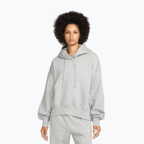 Dámska mikina Nike Sportswear Phoenix Fleece Oversized dark grey heather/sail