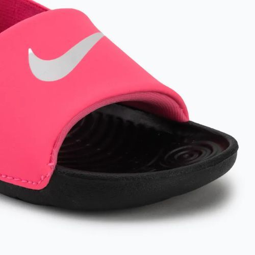 Detské šľapky Nike Digital coffee pink/black/white