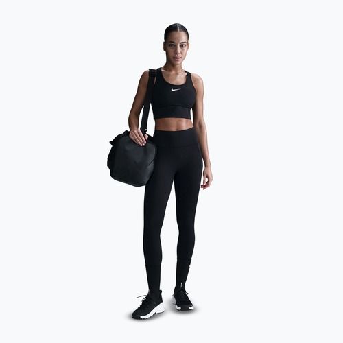 Dámske tréningové legíny Nike Universa High-Waisted 7/8 black/anthracite/dark smoke grey