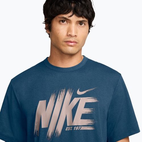 Pánske tričko Nike Hyverse Dri-Fit UV Top blue force/still red