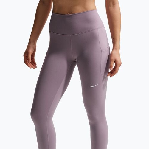 Dámske tréningové legíny Nike One High-Waisted 7/8 light violet ore/white