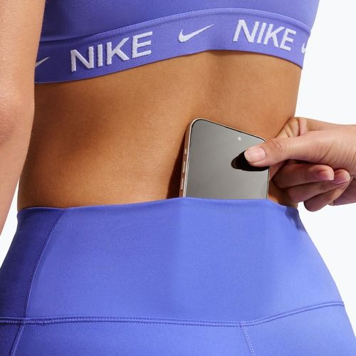 Dámske tréningové legíny Nike One High-Waisted 7/8 sapphire/white