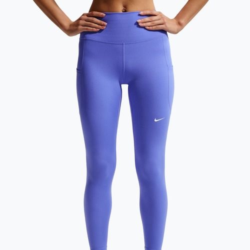 Dámske tréningové legíny Nike One High-Waisted 7/8 sapphire/white