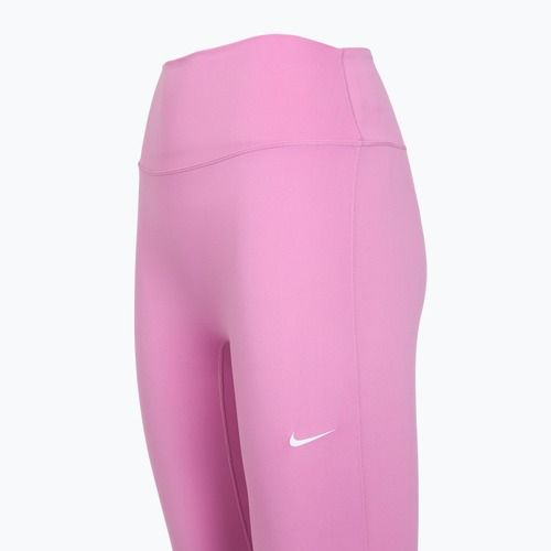 Dámske tréningové legíny Nike One High-Waisted 7/8 light magenta/white