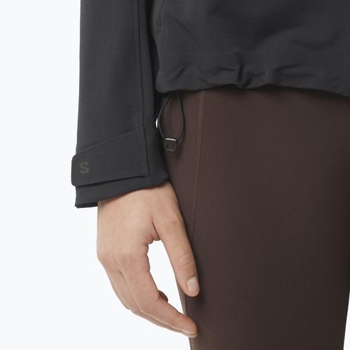 Dámska bunda Salomon Outpeak Softshell deep black